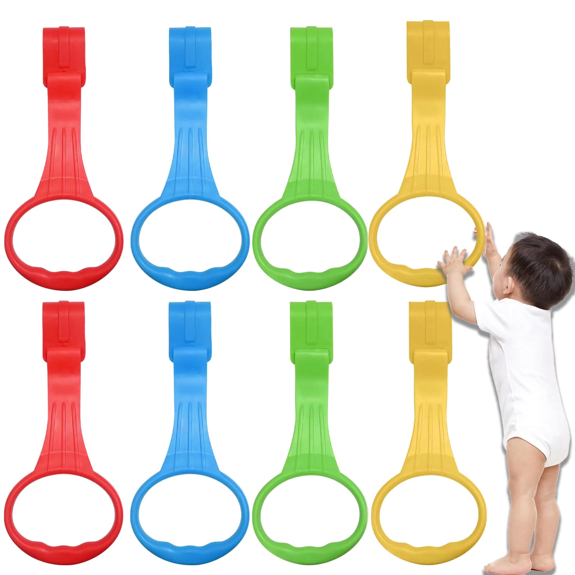 FOORAINDA Baby Assist Grip Rings - 8 Pack
